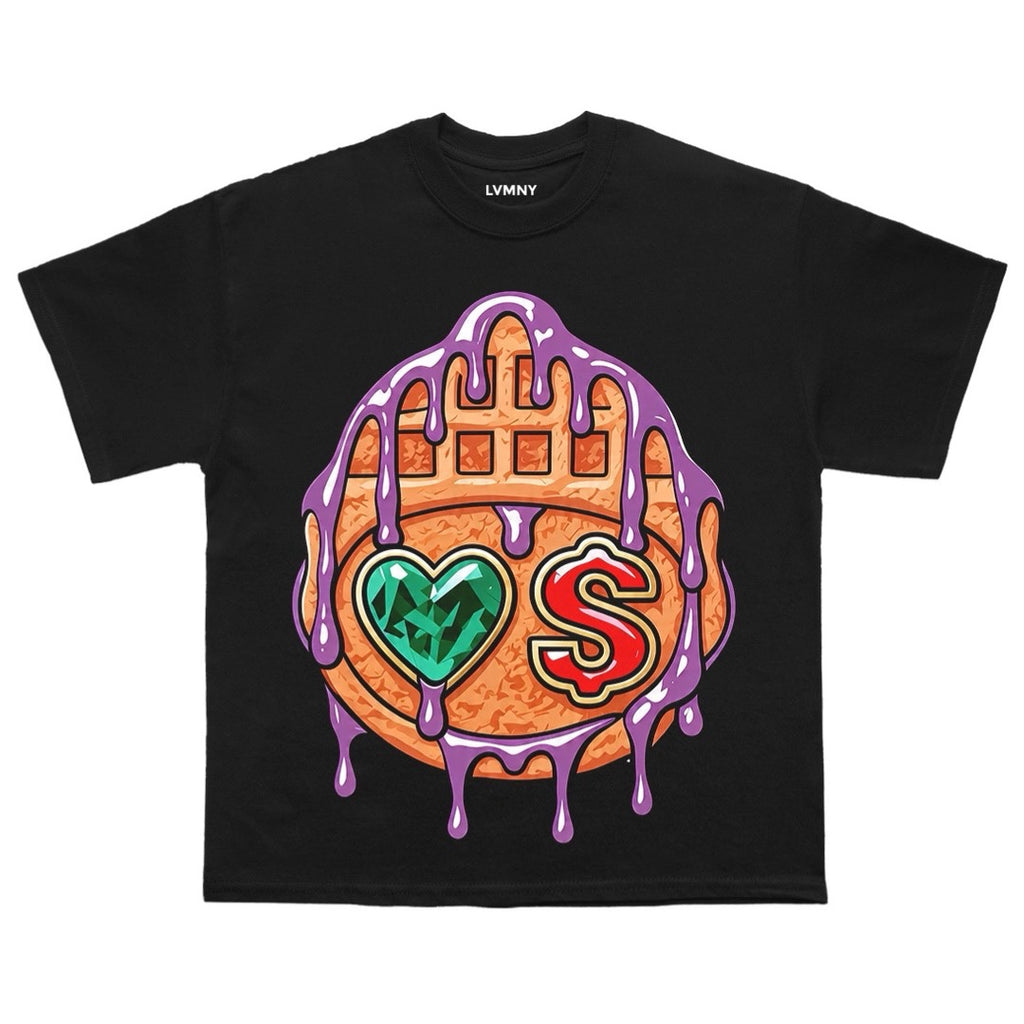 LVMNY WAFFLE LOT OF SYRUP TEE
