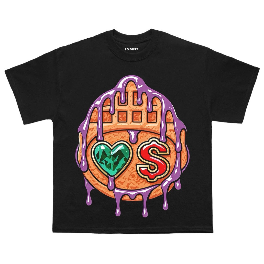 LVMNY WAFFLE LOT OF SYRUP TEE