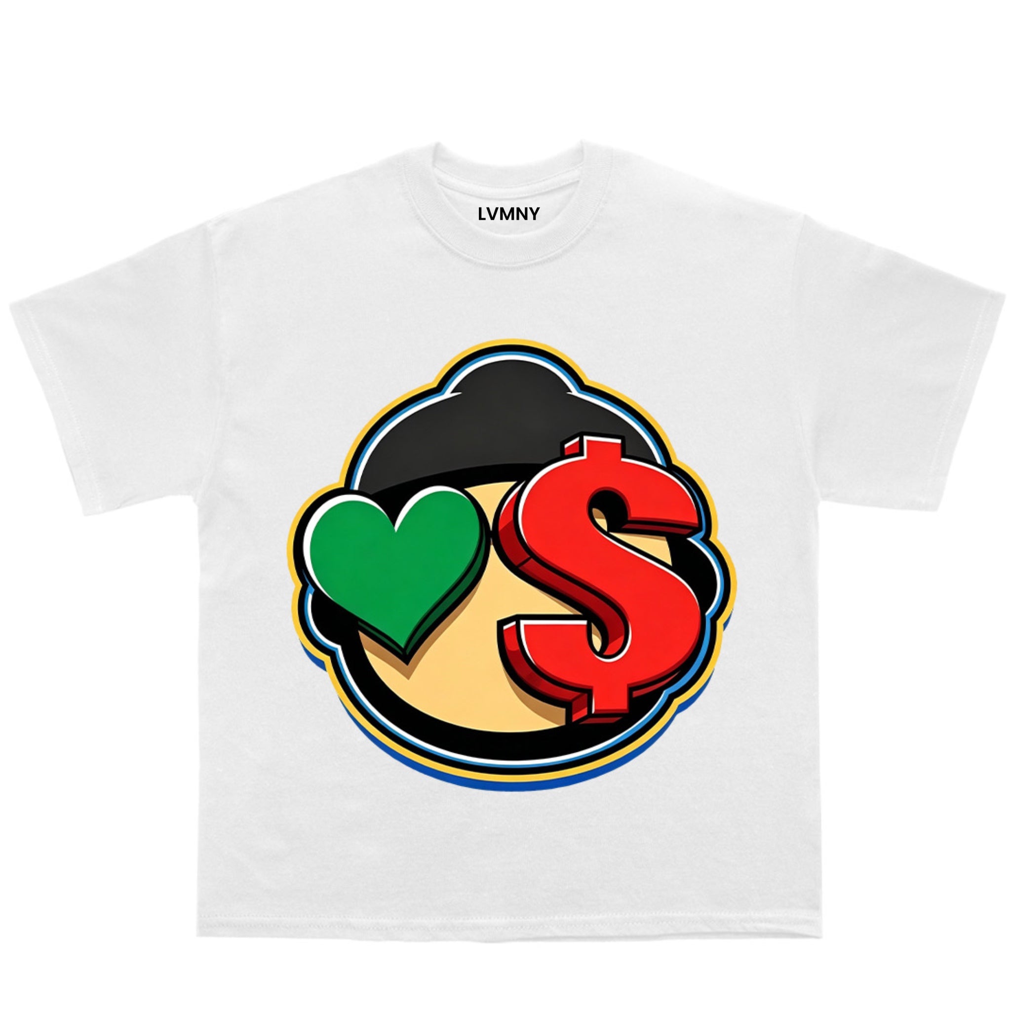 LVMNY OFFSET TEE