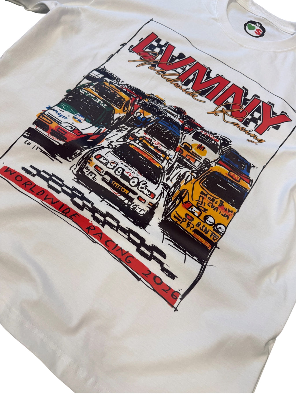 LVMNY WORLDWIDE RACING TEE