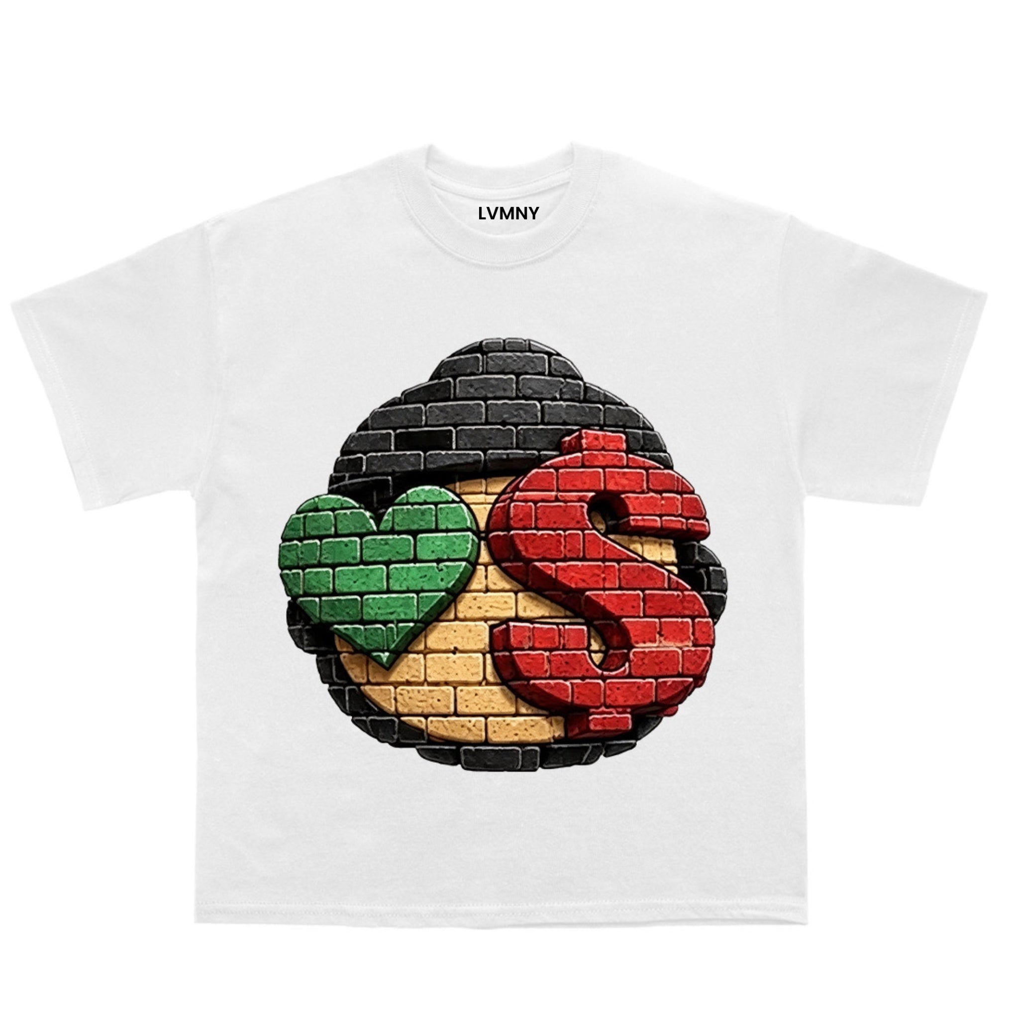 LVMNY BRICK BY BRICK TEE