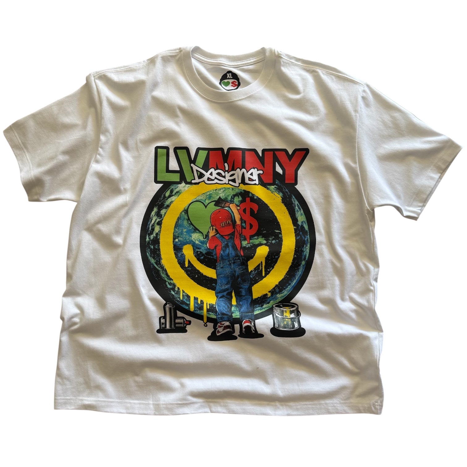 LVMNY 'PAINT THE WRLD' Signature Tee